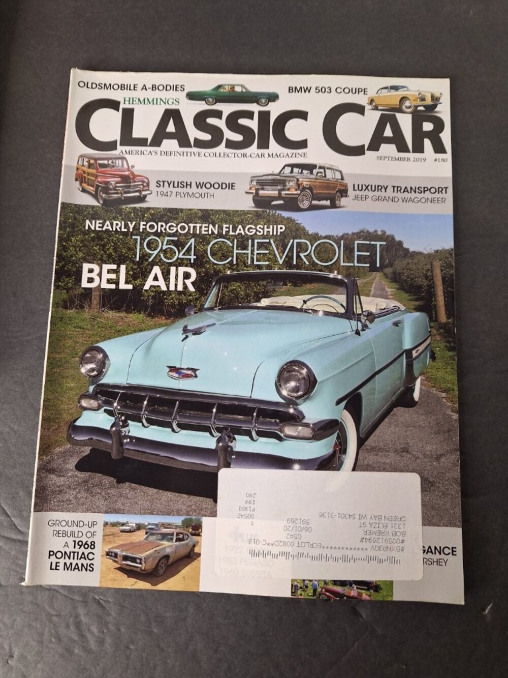 HEMMINGS CLASSIC CAR MAGAZINES - ALL TWELVE 2019 ISSUES - ALL IN GOOD SHAPE - Picture 5 of 14